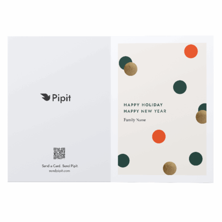 Pipit Christmas Card | Personalized Christmas Card | Christmas Card Maker