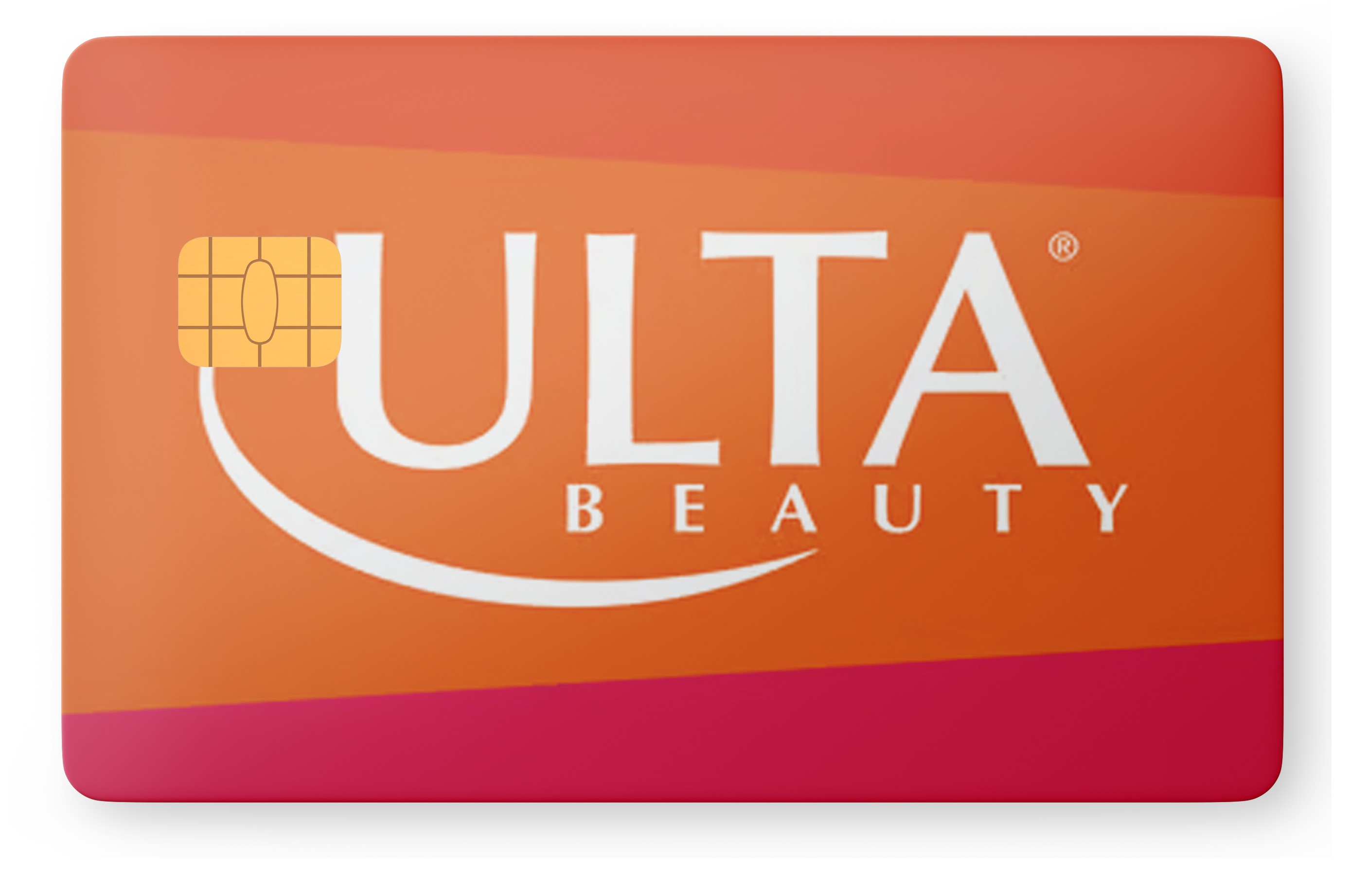 Ulta gift card included with a birthday card mailed by Cardame