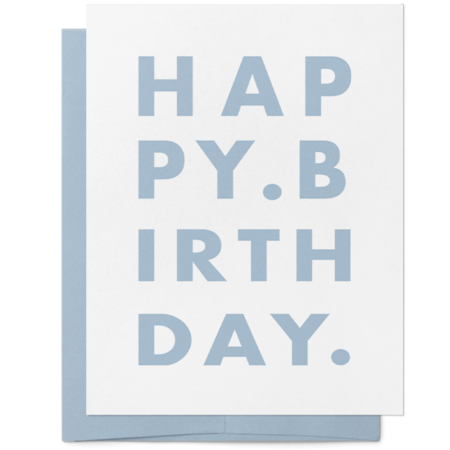 Minimalist Birthday Card for Him | Birthday Card Maker