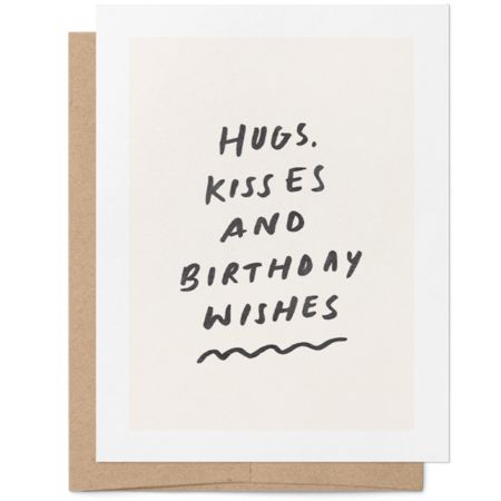 Cute birthday card personalized with a message